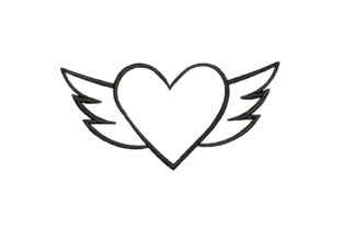 Heart with Wings Line Art: A Designer’s Review