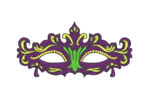 Mardi Gras Mask: A Festive Embroidery Review