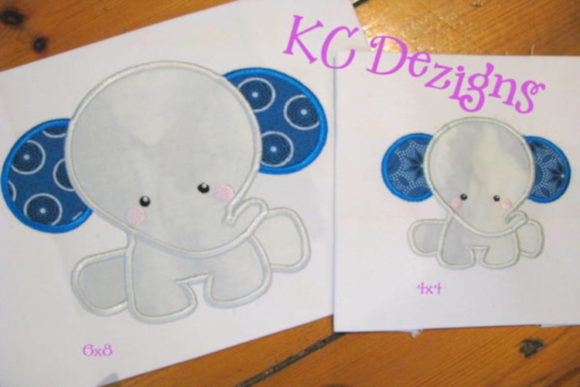 Review: Baby Elephant Sitting Applique for Craft Fairs