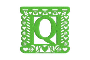 Reviewing Papel Picado Alphabet Q for Holiday Collections