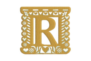 Reviewing Papel Picado Alphabet R for Boutique Sweatshirts