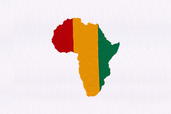 Reviewing the Colored African Map Embroidery Design