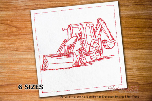 Reviewing the Jcb Backhoe Loader Embroidery Design
